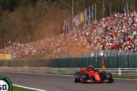 Charles Leclerc - Ferrari - GP Belgien - Spa-Francorchamps - Formel 1 - Samstag - 31.8.2019