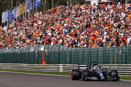 Lewis Hamilton - Mercedes - GP Belgien - Spa-Francorchamps - Formel 1 - Samstag - 31.8.2019
