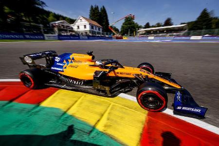 Carlos Sainz - McLaren - GP Belgien - Spa-Francorchamps - Formel 1 - Samstag - 31.8.2019