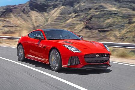 Jaguar F-Type Coupé SVR - Serie - Coupes bis 150000 Euro - sport auto Award 2019 Jaguar F-Type Coupé SVR - Serie - Coupes bis 150000 Euro - sport auto Award 2019
