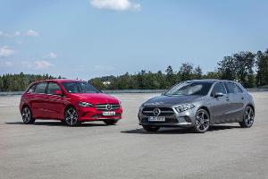 Mercedes A- und B-Klasse Plug-in-Hybrid