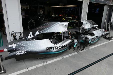 Mercedes - GP Ungarn - Budapest - Formel 1 - Freitag - 2.8.2019