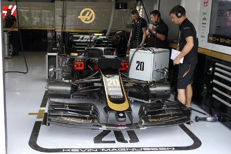 Haas - GP Ungarn - Budapest - Formel 1 - Freitag - 2.8.2019
