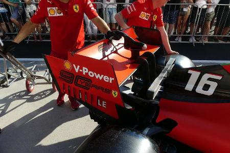 Ferrari - GP Ungarn - Budapest - Formel 1 - Donnerstag - 1.08.2019