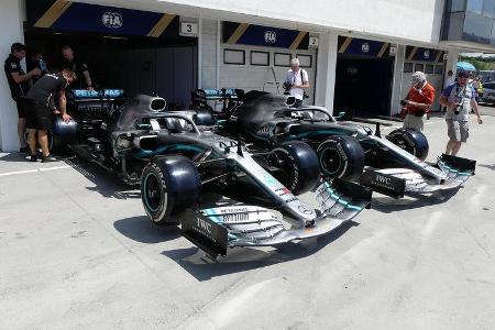 Mercedes - GP Ungarn - Budapest - Formel 1 - Donnerstag - 1.08.2019