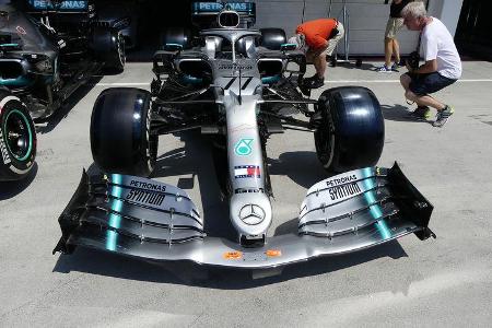 Mercedes - GP Ungarn - Budapest - Formel 1 - Donnerstag - 1.08.2019