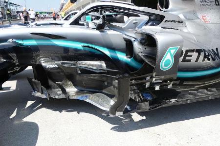 Mercedes - GP Ungarn - Budapest - Formel 1 - Donnerstag - 1.08.2019