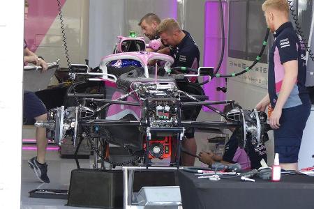 Racing Point - GP Ungarn - Budapest - Formel 1 - Donnerstag - 1.08.2019