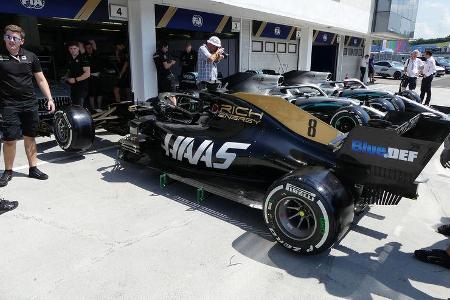 Haas - GP Ungarn - Budapest - Formel 1 - Donnerstag - 1.08.2019