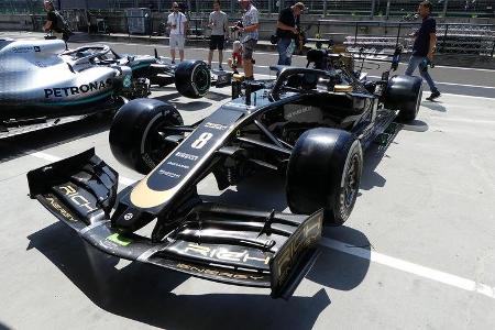 Haas - GP Ungarn - Budapest - Formel 1 - Donnerstag - 1.08.2019