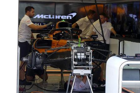 McLaren - GP Ungarn - Budapest - Formel 1 - Donnerstag - 1.08.2019