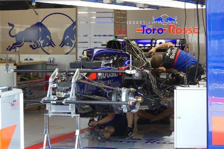 Toro Rosso - GP Ungarn - Budapest - Formel 1 - Donnerstag - 1.08.2019