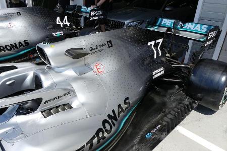 Mercedes - GP Ungarn - Budapest - Formel 1 - Donnerstag - 1.08.2019