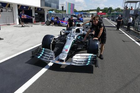 Mercedes - GP Ungarn - Budapest - Formel 1 - Donnerstag - 1.08.2019