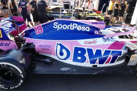 Racing Point - GP Ungarn - Budapest - Formel 1 - Donnerstag - 1.08.2019
