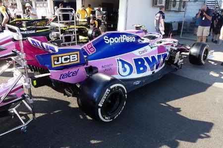 Racing Point - GP Ungarn - Budapest - Formel 1 - Donnerstag - 1.08.2019