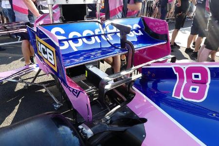 Racing Point - GP Ungarn - Budapest - Formel 1 - Donnerstag - 1.08.2019