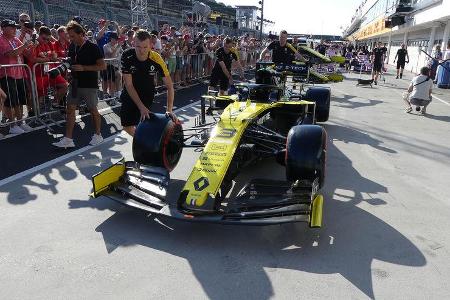 Renault - GP Ungarn - Budapest - Formel 1 - Donnerstag - 1.08.2019