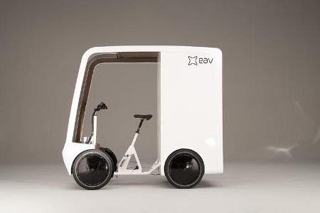 Electric Assisted Vehicles Limited (EAV) EAVan elektrisches Lastenfahrrad Electric Assisted Vehicles Limited (EAV) EAVan elektrisches Lastenfahrrad
