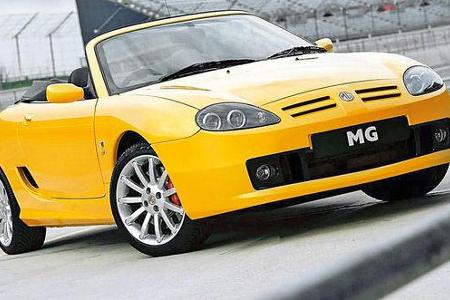 MG TF, Frontansicht