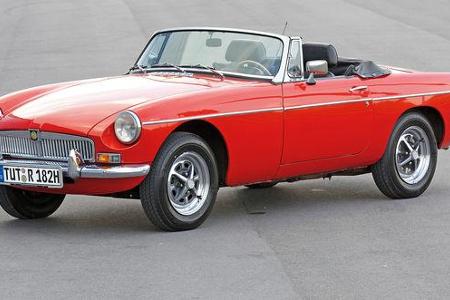 MGB, Seitenansicht