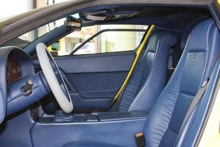 Innenraum Bugatti EB 110 von Michael Schumacher