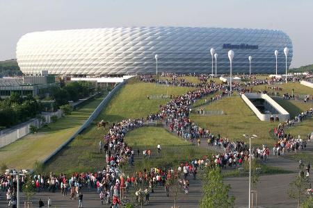 Der FC Bayern München hat seine Heimat in der Allianz-Arena.