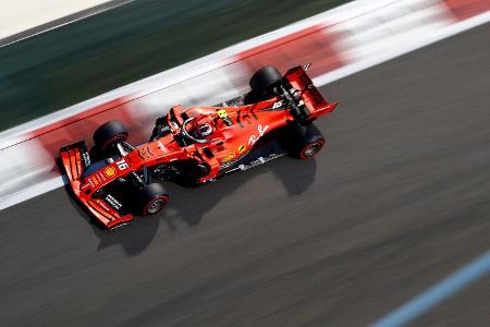 Charles Leclerc - Ferrari - GP Abu Dhabi - Formel 1 - Samtag - 30.11.2019 Charles Leclerc - Ferrari - GP Abu Dhabi - Formel 1 - Samtag - 30.11.2019