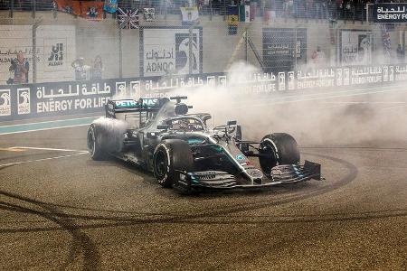 Lewis Hamilton - Mercedes - GP Abu Dhabi 2019 - Rennen Lewis Hamilton - Mercedes - GP Abu Dhabi 2019 - Rennen