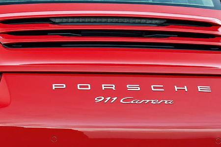 Porsche 911 (991) Schriftzug