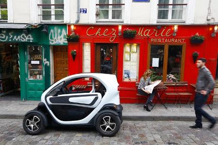 Renault Twizy, Seitenansicht Renault Twizy, Seitenansicht