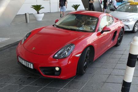 Porsche Cayman - Carspotting - GP Abu Dhabi 2019