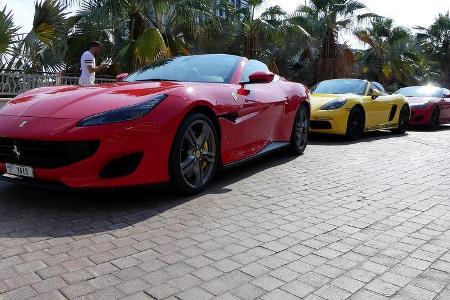 Ferrari Portofino - Carspotting - GP Abu Dhabi 2019