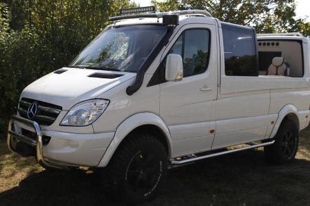 Sprinter mit Glasfaltdach Hünerkopf