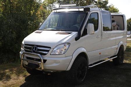 Sprinter mit Glasfaltdach Hünerkopf