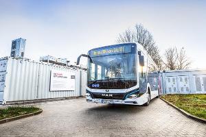 Stationärer Energiespeicher für Hamburger Busdepot