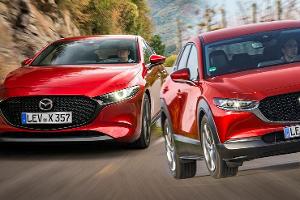 KBA-Rückruf Mazda 3 und CX-30