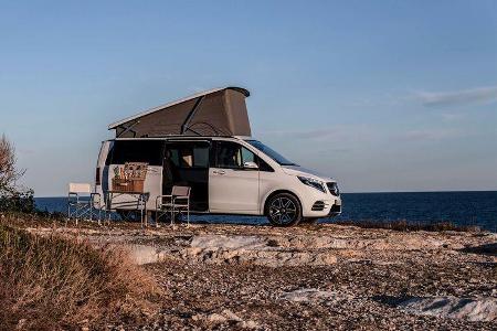 Die neue Mercedes-Benz V-Klasse und Marco Polo, Sitges/Spanien 2019 // The new Mercedes-Benz V-Class and Marco Polo, Sitges/...