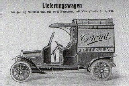 Corona-Werke, Lieferwagen