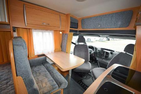 Nach zehn Jahren in erster Hand sieht der Chausson innen praktisch wie neu aus.