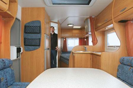 Die vielen Chausson- Grundrisse haben sehr häufig ein Längsbett.