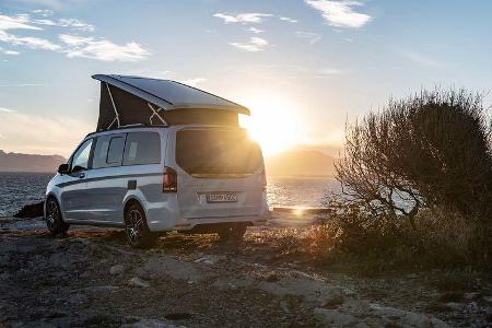 Die neue Mercedes-Benz V-Klasse und Marco Polo, Sitges/Spanien 2019 // The new Mercedes-Benz V-Class and Marco Polo, Sitges/... Die neue Mercedes-Benz V-Klasse und Marco Polo, Sitges/Spanien 2019 // The new Mercedes-Benz V-Class and Marco Polo, Sitges/...