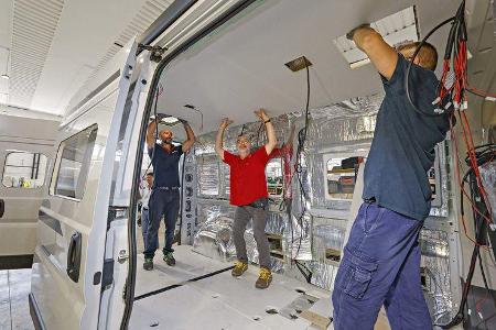 Reportage: So entsteht ein Campingbus
