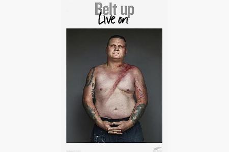 Anschnallen Kampagne Neuseeland