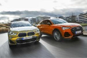 Audi Q3 SB 40 TDI Quattro und BMW X2 20d xDrive