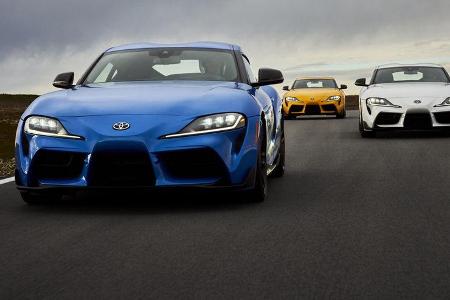 Toyota GR Supra USA Facelift 2021