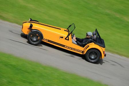 Caterham Seven 355, Seitenansicht