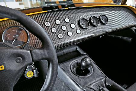 Caterham Seven 355, Bedienelemente