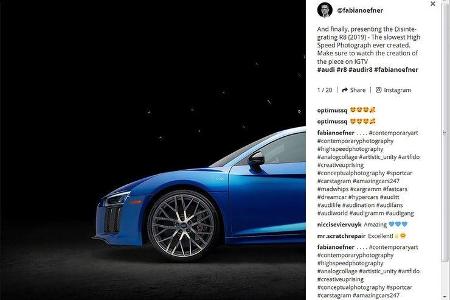 05/2019, Fabian Oefner Disintegrating Audi R8