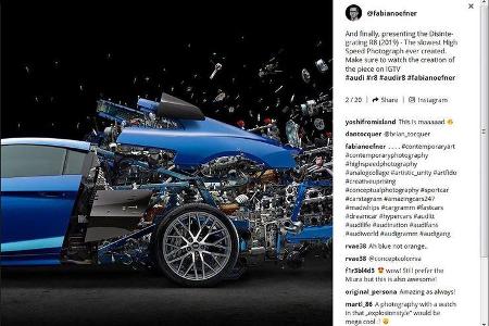 05/2019, Fabian Oefner Disintegrating Audi R8